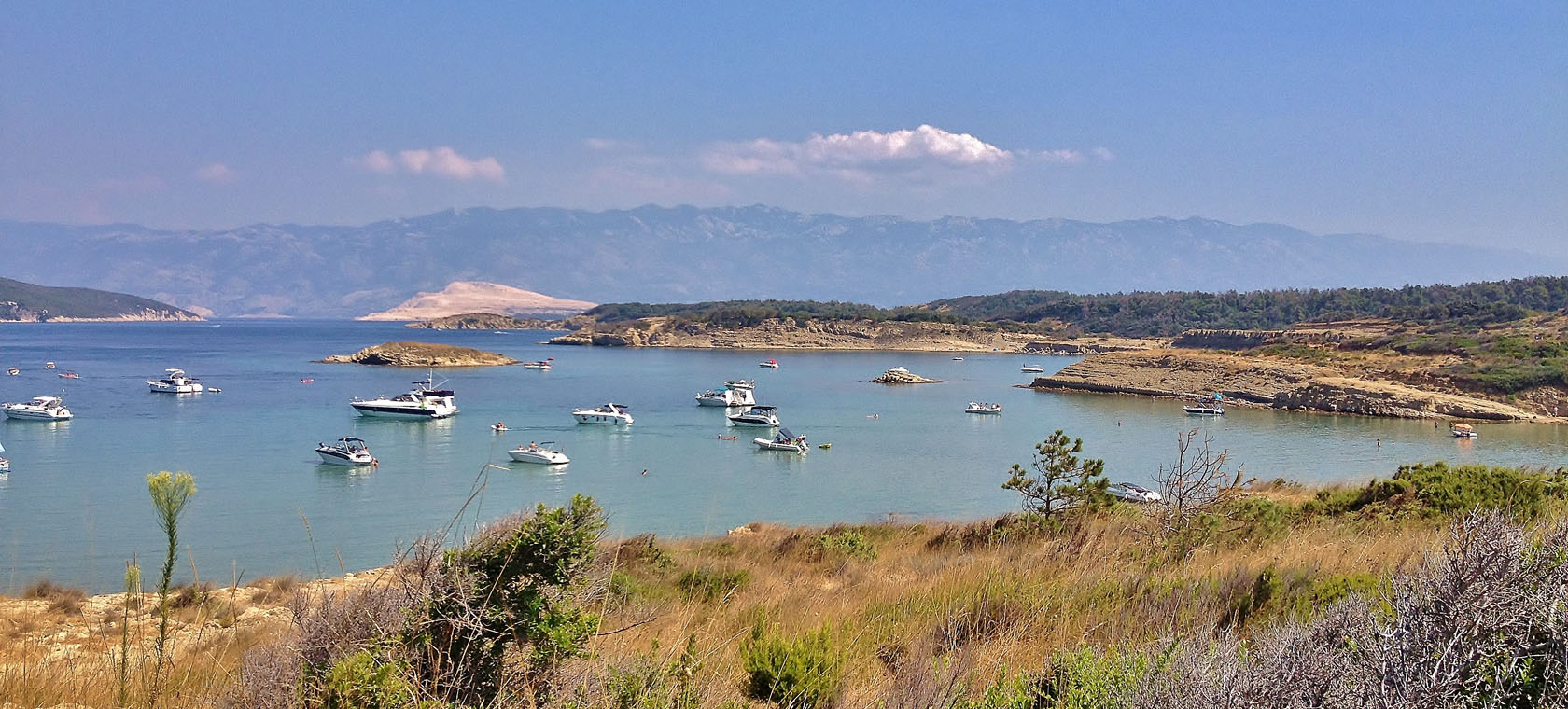 Lopar, a nudist beach called Ciganka